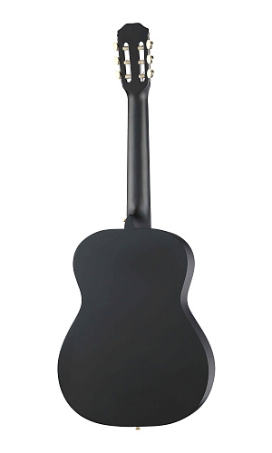 Foix FCG-2039CAP-BK-MAT Классическая гитара с чехлом, ремнем, тюнером, черная матовая