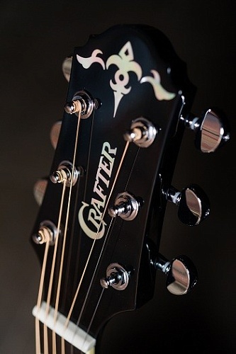 CRAFTER GA-8/BK Акустическая гитара шестиструнная с чехлом