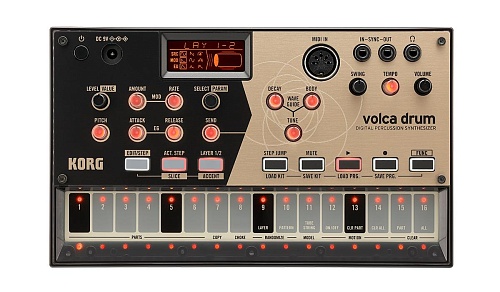 KORG Volca Drum Компактный аналоговый полумодульный синтезатор драммашина