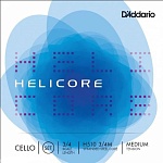 Фото:D'ADDARIO H510 3/4M helicore cello set medium 3/4 Струны для виолончели