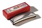 Фото:Hohner M149301 Echo 32 C-major Vienna Oсtave - Tuning Губная гармошка октавная