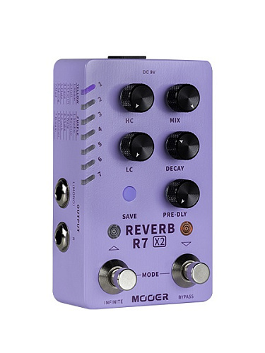 Mooer M723 R7 X2 Reverb Педаль эффектов