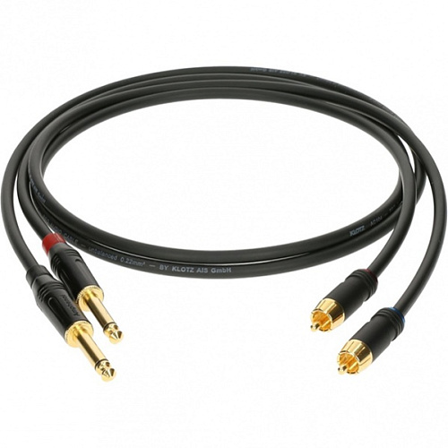 Klotz AL-RP0300 Акустический кабель RCA-Jack, 3м, 2шт.
