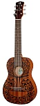 Фото:Luna UKE TRIBAL 6 Укулеле баритон, 6 струн