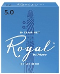 Фото:Rico RCB1050 Rico Royal Трости для кларнета Вb, размер 5.0, 10 шт
