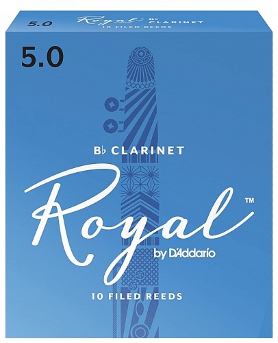 Rico RCB1050 Rico Royal Трости для кларнета Вb, размер 5.0, 10 шт