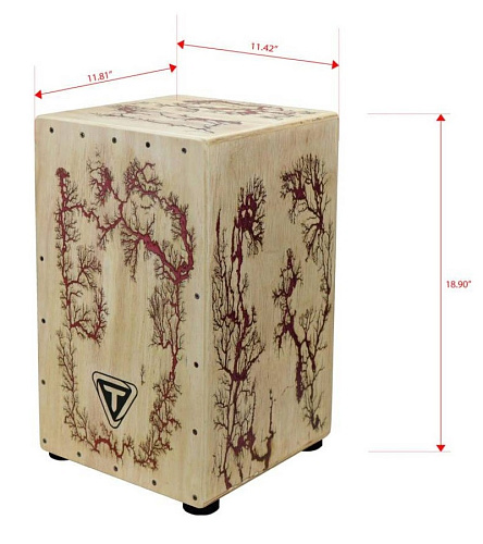 Tycoon STKS-29 CWI Crimson Willow Кахон с подструнником Supremo Select, натуральный