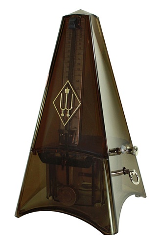 Wittner 856321TL Tower-Line Метроном механический, пластиковый, коричневый