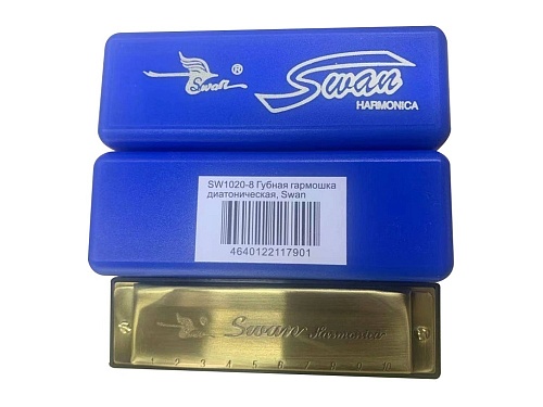 Swan SW1020-8 Диатоническая губная гармошка