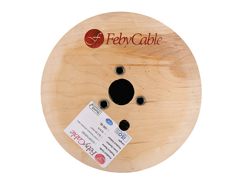 Feby Cable FC425BK-100 Кабель акустический, черный, 100 м,