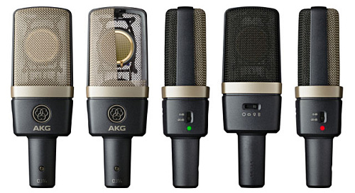 AKG C314 Конденсаторный микрофон с 1" мембраной
