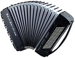 Фото:Weltmeister Romance703-III-96/70-BK Romance 703 Аккордеон кнопочный 70/96/III/5/3, черный