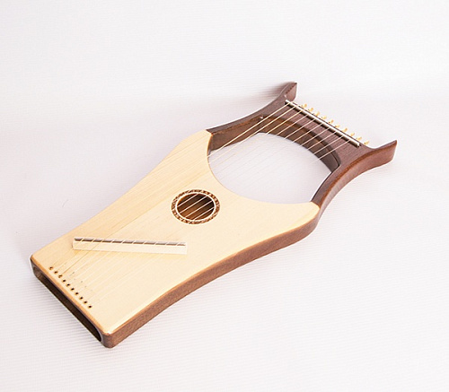 МОЗЕРЪ LH-10R Лира 10ти струнная (D-E-F-G#-A-B-C-D-E-F), увеличенный резонаторный корпус из ясеня