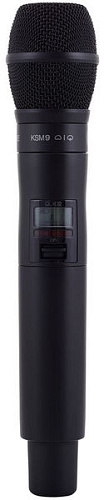 SHURE QLXD24E/KSM9 G51 Вокальная радиосистема с ручным передатчиком KSM9, частоты 470-534 MHz
