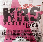 Фото:La Bella HRS-JL Hard Rockin Steel Комплект струн для электрогитары, никелирован, Jazz Light, 12-52