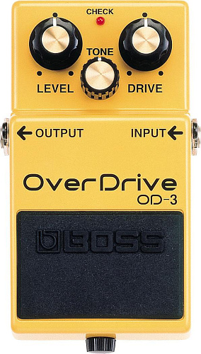 Boss OD3 Эффект Overdrive