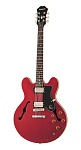 Фото:EPIPHONE DOT CHERRY Полуакустическая электрогитара