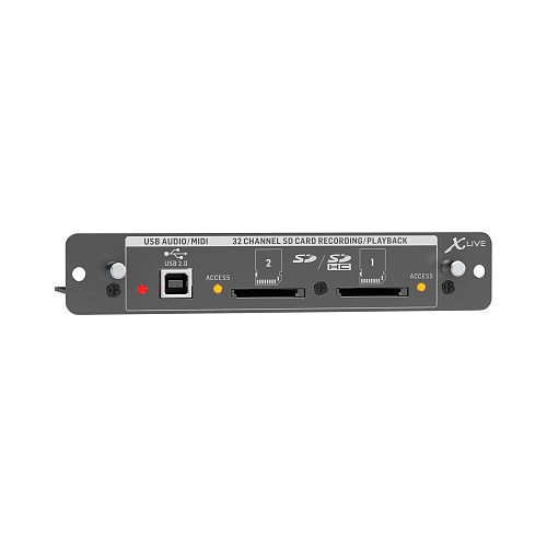 Behringer X-LIVE Двойной рекордер/ плеер на SD/ SDHC карты