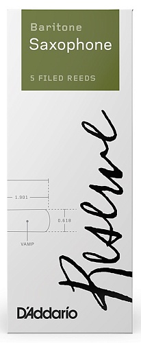 Rico DLR0525 Reserve Трости для саксофона баритон, размер 2.5, 5 шт