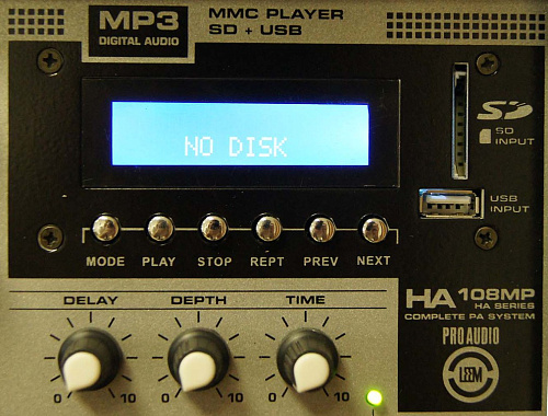 Leem HA-108MP Комплект из микшера 100Вт и 2х акустических систем