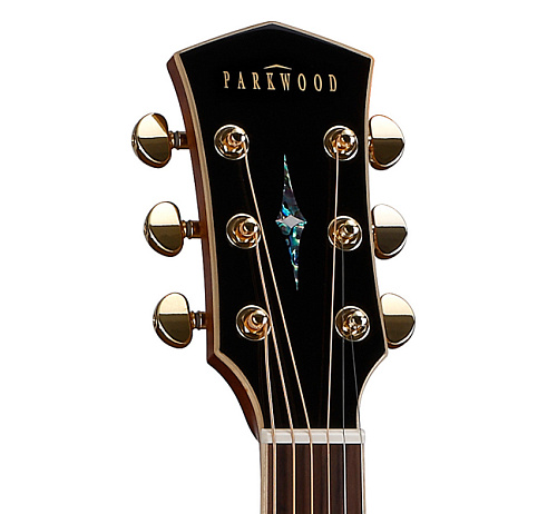 Parkwood P870 Электро-акустическая гитара, с вырезом, с футляром