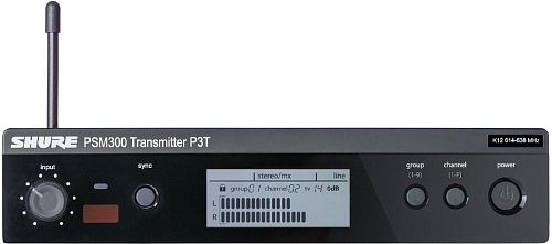 SHURE P3TERA K3E 686-710 MHz Беспроводная система персонального мониторинга PSM300