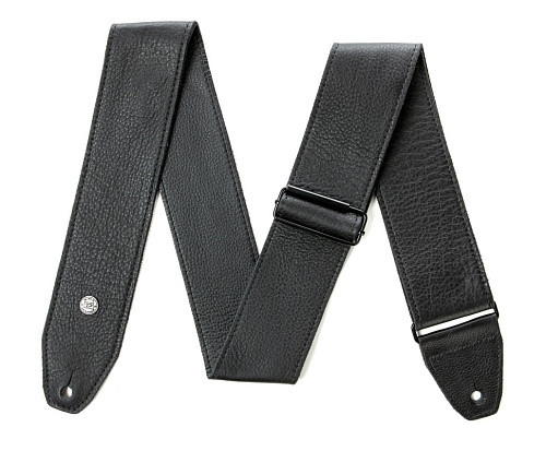 Dunlop BMF15BK BMF Tri-Glide Ремень для гитары, кожаный, черный