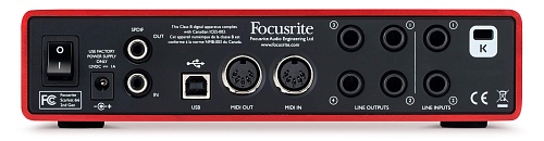 FOCUSRITE Scarlett 6i6 2nd Gen USB  