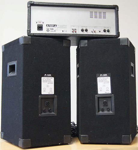 Leem HA-108MP Комплект из микшера 100Вт и 2х акустических систем