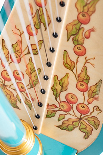 Resonance Harps MLH0026 Iris Арфа 21 струнная (A4-G1), цвет бирюзовый глянцевый