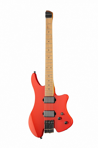 Caraya HL-1A-RD Электрогитара безголовая, красная