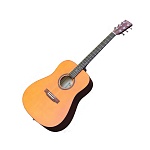 Фото:Beaumont DG80 NS  Акустическая гитара, корпус дредноут, цвет натуральный , матовый
