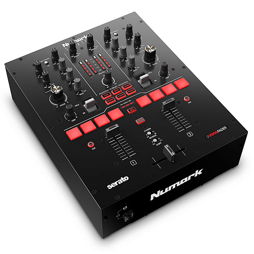 NUMARK SCRATCH Скретч-микшер/контроллер для Serato DJ Pro (в комплекте), 8 пэдов, встроенные эффекты,