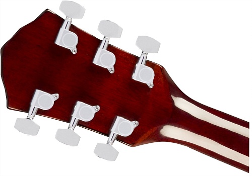 FENDER FA-125 DREADNOUGHT WALNUT Акустическая гитара, цвет натуральный, в комплекте чехол