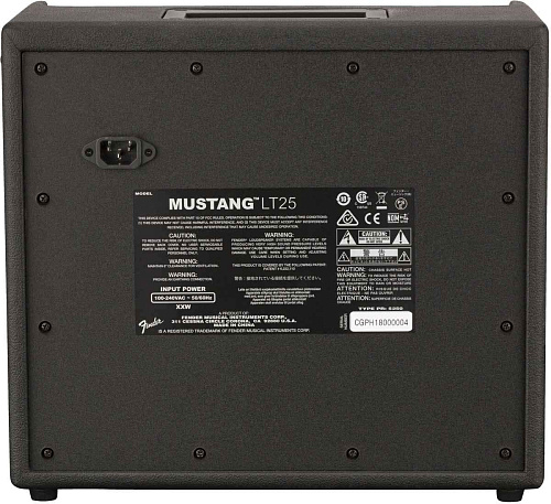 FENDER MUSTANG LT 25 230V EU Комбоусилитель для электрогитары, 25 Ватт