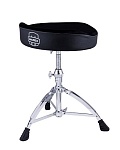 Фото:Mapex T685 Стул с седлообразным сиденьем 14” x 4”, тканевое покрытие, ось с резьбой, двойные ножки, серия 600