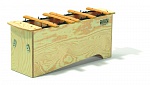 Фото:Sonor 24200701 Orff Palisono BKX 200 Ксилофон бас, 5 брусков