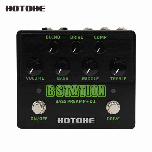 Hotone B Station-Black Edition Преамп для бас-гитары