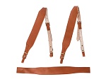 Фото:Mezzo MZ-RBA-4/4br Ремни для баяна, аккордеона, коричневые