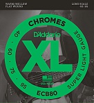 :D'Addario ECB80 Chromes    -, 40-95