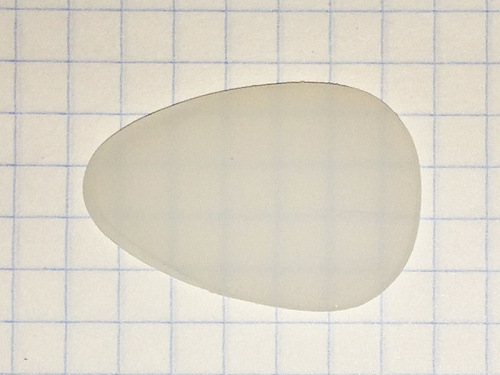 Мозеръ P210 Медиатор капролон для домры альт, бас, мягкий, универсальный