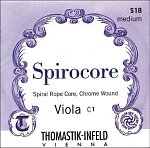 Фото:Thomastik Spirocore Spiralkern Отдельная струна C для альта