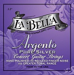 Фото:La Bella AP Argento Комплект струн для классической гитары, серебро, среднее натяжение
