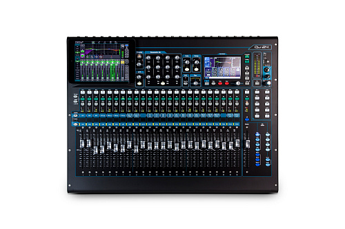 Allen&Heath QU-24C (QU-24) Цифровой микшер 24 микрофонных/линейных входа, 3 стерео входа, хром