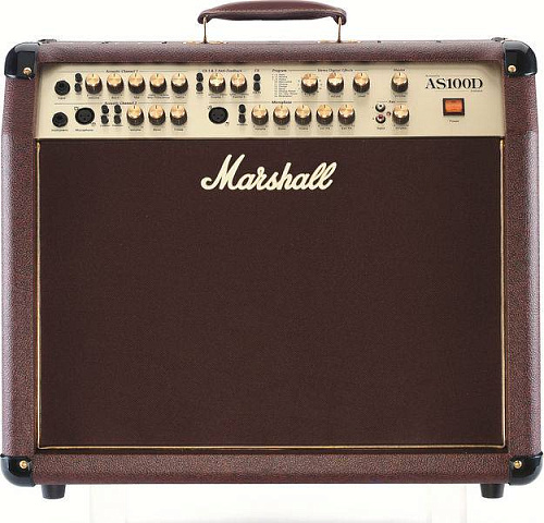 MARSHALL AS100D Транзисторный комбоусилитель для акустической гитары, 100 Вт
