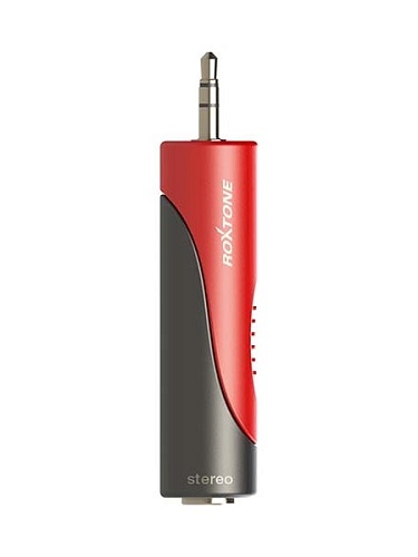 Roxtone RPAN220 Переходник 6.3 mm stereo Female Jack - 3,5 stereo Male Jack