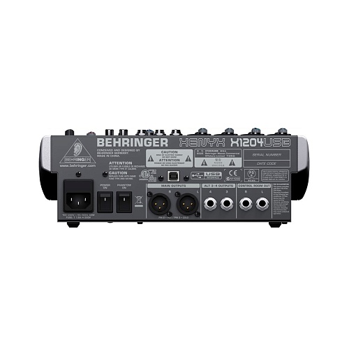 Behringer X1204USB Аналоговый микшер