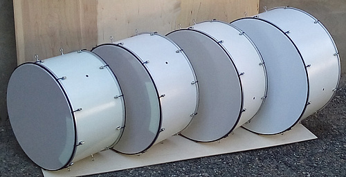 Мастерская Бехтеревых MBB-2610WH Маршевый барабан 26x10"