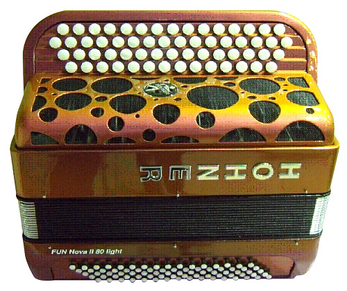 Hohner A7015 NOVA II 80 FUN Аккордеон Кнопочный