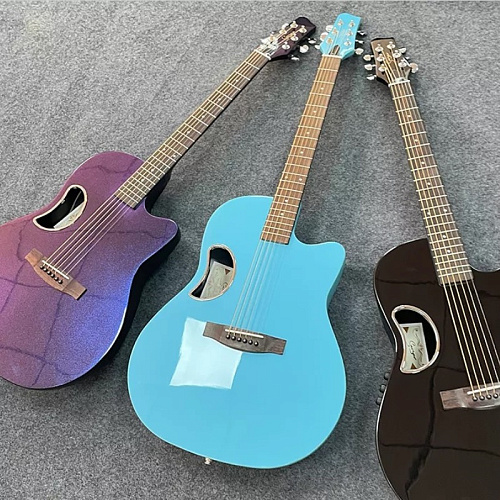 Smiger CE-2021-BL Электроакустическая гитара, голубая